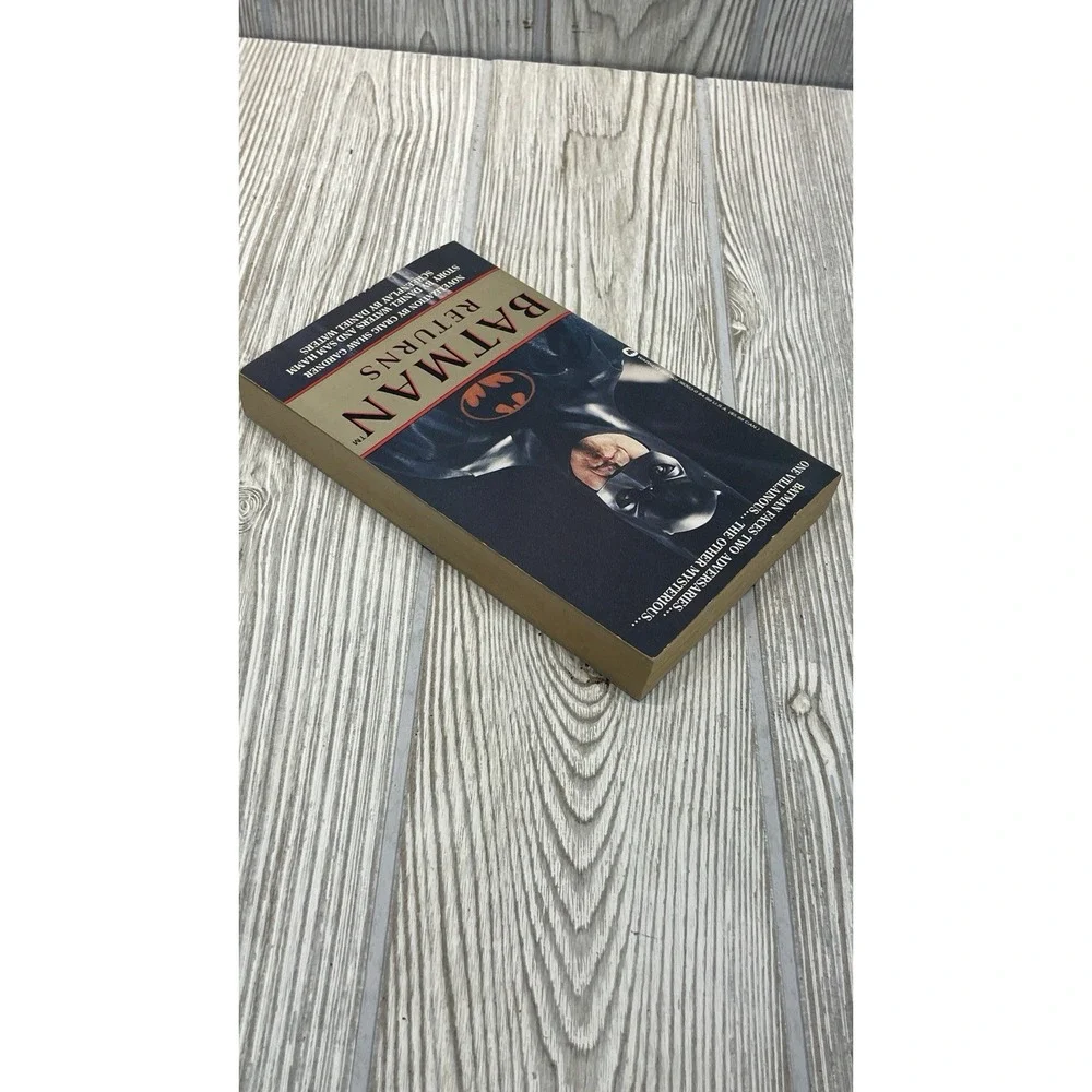 Batman Returns Movie Tie-In Book 1st WB Printing July 1992 Craig Shaw Gardner